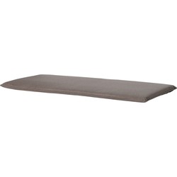 Madison - Bankkussen Outdoor Oxford Taupe - 110x48 - Bruin