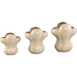 PTMD Vaas Mellie - 22x16x24 cm - Keramiek - Creme