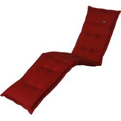 Madison Ligbedkussen - Rib Red - 200x60 - Rood