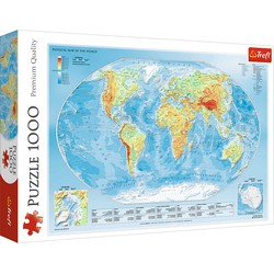 Trefl Trefl Trefl 1000 - Physical map of the world