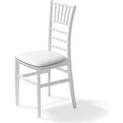 Bruiloftstoel Chiavari met stoffen kussentje (set van 28 stuks)