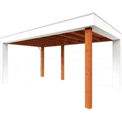 Trendhout douglas overkapping Verona links, 510 x 335 cm