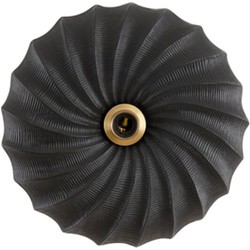 Light & Living - wandlamp - Bapato - zwart - metaal - E27 - 3127112