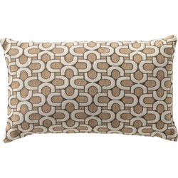 Dutch Decor ELYN - Kussenhoes 30x50 cm - Irish Cream - beige - Dutch Decor