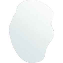 Beliani FALAISE - Wandspiegel-Zilver-Glas
