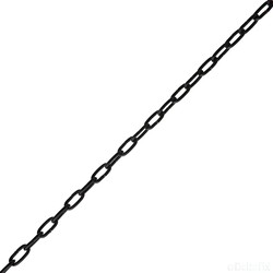 Klokketting zw 8.0x1,6mm p/m