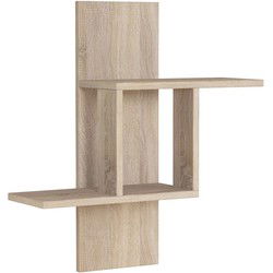 Wandplank met 2 legplanken H70 cm  MILL