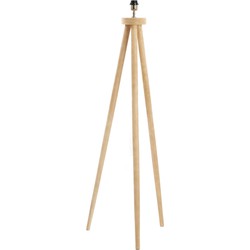 Light & Living - vloerlamp - Ilias - naturel - hout - losse armatuur - E27 - 8215682