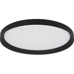 Steinhauer plafonniere Flady - wit - metaal - 50 cm - ingebouwde LED-module - 3686ZW