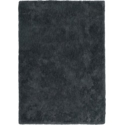 Tapijtenloods Luxe Velvet Soft Fluffy Effen Tapijt Hoogpolig Vloerkleed Antraciet- 120x170 CM