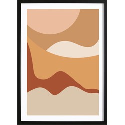 Desert Abstract Poster (21x29,7cm)