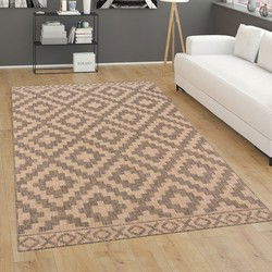 Laagpolig Vloerkleed Modilia - Geo Scandi - Beige - 200x280 cm