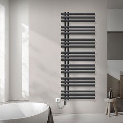 Design badkamer radiator Ijzer EM 600x1600 mm antraciet Luxe Bath