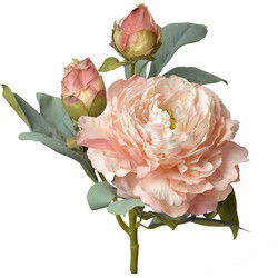 Clayre & Eef Kunstbloem 62 cm Roze Kunststof