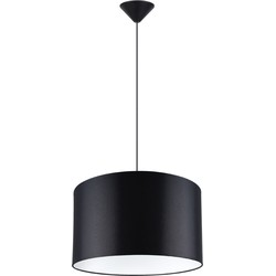 Minimalistische hanglamp Nielsen Zwart