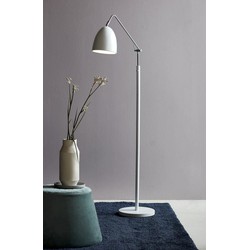 Witte buigbare design vloerlamp