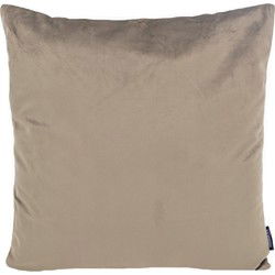 Sierkussen Velvet Taupe | 45 x 45 cm | Velvet/Polyester