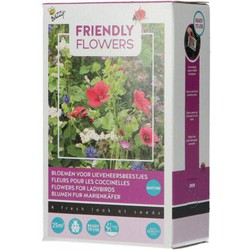 Grow gifts zaden strooidoosje friendly flower lieveheersbeestjes 100 gram