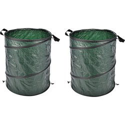 2x pop-up tuinafvalzak - groen - 130 liter - afval - opruimen - Tuinafvalzak