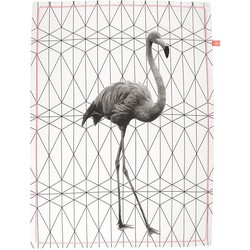 pt, Theedoek 50 x 70 cm - Flamingo