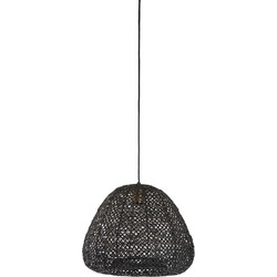 Light & Living - Hanglamp FINOU - Ø35x30cm - Zwart
