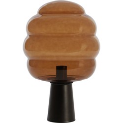Tafellamp Misty - Bruin/Zwart - 30x30x46cm