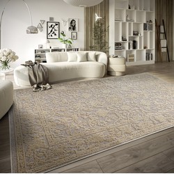 Villeroy & Boch - Laagpolig vloerkleed - Ambroise Naturel - Grijs / Beige - 200 X 290 CM