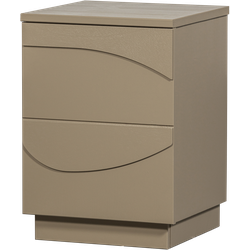 WOOOD Teo Nachtkastje - Grenen - Mud - 50x36x35