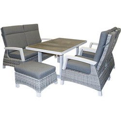 Rovereto Sofa Lounge diningset 4 persoons