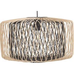 Beliani JAVARI - Hanglamp-Lichte houtkleur-Bamboehout