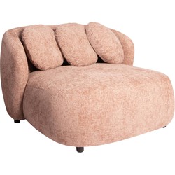 PTMD Aphrodite Pink loveseat legacy 14 flamingo fabric