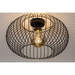 Lumidora Plafondlamp 31121 - E27 - Zwart - Metaal - ⌀ 50 cm