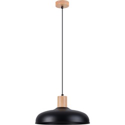 Scandinavische hanglamp Lindberg Zwart