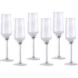 36x Champagneglas/glazen 22 centiliter - Champagneglazen