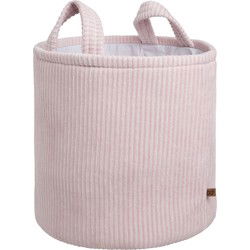 Baby's Only Opbergmand kinderkamer & babykamer - Speelgoedmand - Wasmand Sense - Oud roze - Ø38 cm