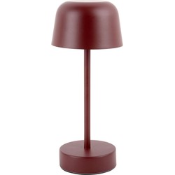 Tafellamp Brio LED - Rood - Ø12cm