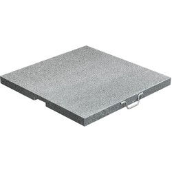 Hawaii granieten parasolvoet - 90 kg - space grey