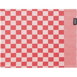 DDDDD Placemats Barbeque 35x45cm - red - set van 2