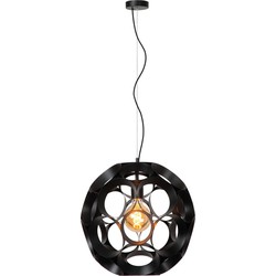 Raahe - Zwart Hanglamp - Ø 40 cm - 1xE27