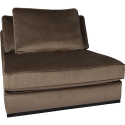 PTMD Block sofa element Juke 12 taupe