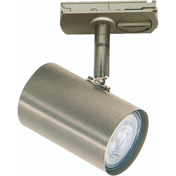 Highlight - Track - Plafondlamp - GU10 - 6 x 6  x 15cm - Nikkel