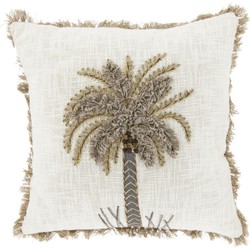 Unique Living - Sierkussen Teske Dove White -45x45cm