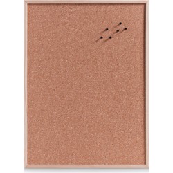 Prikbord van kurk - 60 x 80 cm - memobord/prikbord voor thuis/kantoor - Prikborden