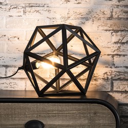 Hoyz - Tafellamp 1 Lampen - Triangle - Zwart