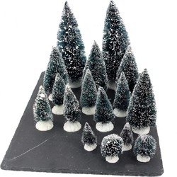 Mini Weihnachtsbäume x16 Arsch Weihnachten - HIT