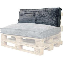 Unique Living | Palletkussen Bay | Outdoor Collectie | Donkergrijs | 40x120x12cm