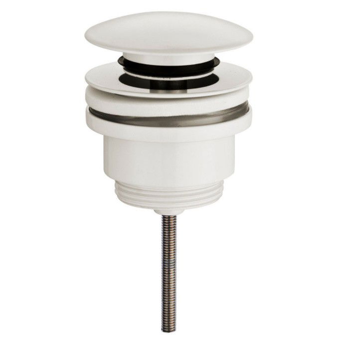 Luxe click waste afvoerplug 1¼" mat wit - 