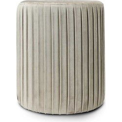 Unique Living - Poef Mila - 35x38cm - Grey