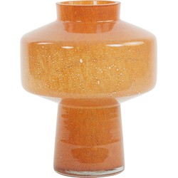 Light & Living - Vaas TRASMON - Ø23.5x29.5cm - Oranje