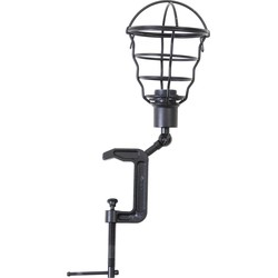 Light & Living - Tafellamp CADIR  - 15x15x44cm - Zwart